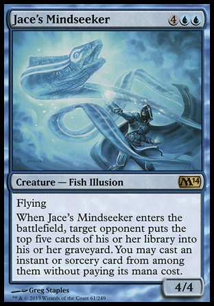 MTG: 2014 Core Set 061: Jaces Mindseeker 