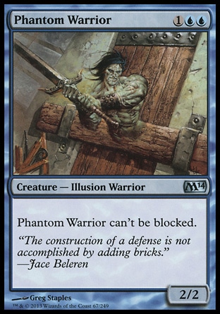 MTG: 2014 Core Set 067: Phantom Warrior 