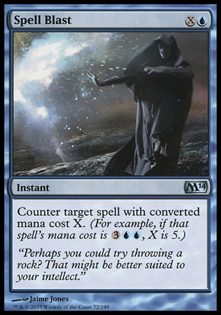 MTG: 2014 Core Set 072: Spell Blast 