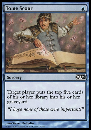 MTG: 2014 Core Set 075: Tome Scour 