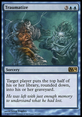 MTG: 2014 Core Set 077: Traumatize 