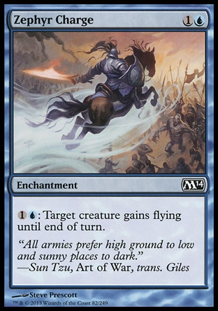 MTG: 2014 Core Set 082: Zephyr Charge 