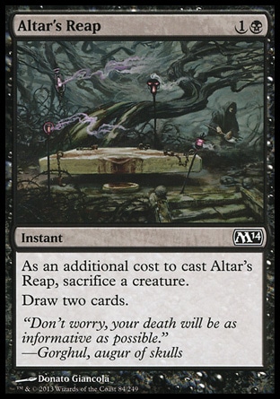MTG: 2014 Core Set 084: Altars Reap 