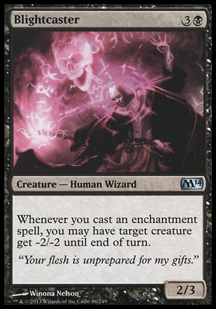 MTG: 2014 Core Set 086: Blightcaster 