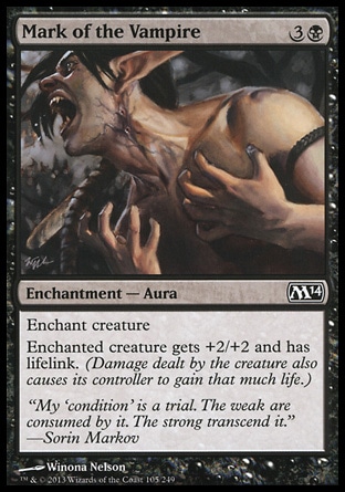 MTG: 2014 Core Set 105: Mark of the Vampire 
