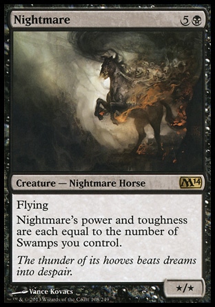 MTG: 2014 Core Set 108: Nightmare 