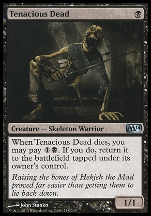 MTG: 2014 Core Set 118: Tenacious Dead 