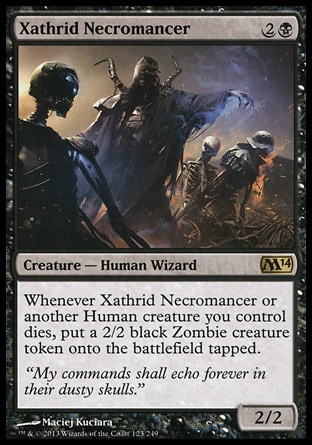 MTG: 2014 Core Set 123: Xathrid Necromancer 