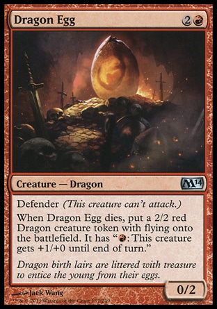 Magic: 2014 Core Set 137: Dragon Egg 