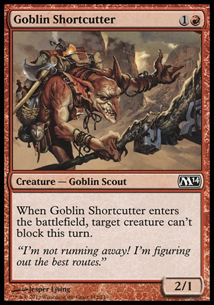 Magic: 2014 Core Set 142: Goblin Shortcutter 