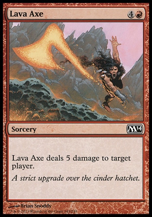 MTG: 2014 Core Set 143: Lava Axe 