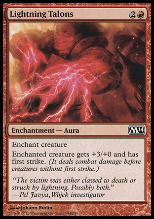 MTG: 2014 Core Set 144: Lightning Talons 