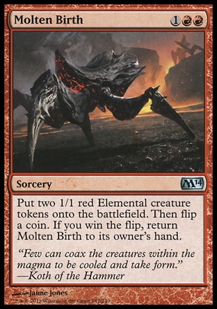 MTG: 2014 Core Set 147: Molten Birth 