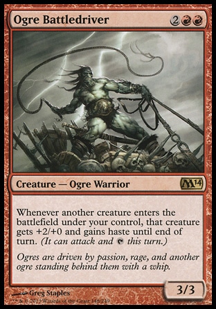 MTG: 2014 Core Set 148: Ogre Battledriver 