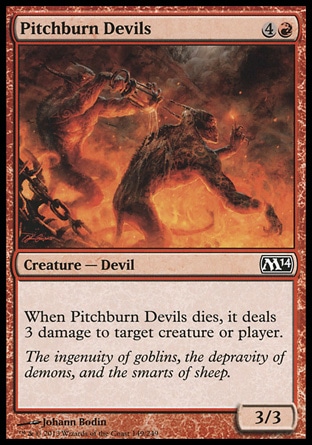 MTG: 2014 Core Set 149: Pitchburn Devils 