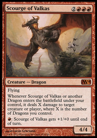 MTG: 2014 Core Set 151: Scourge of Valkas 