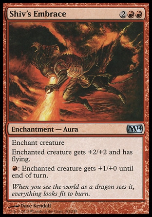 MTG: 2014 Core Set 153: Shivs Embrace 