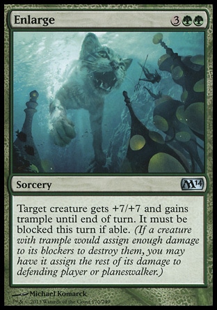 MTG: 2014 Core Set 170: Enlarge 