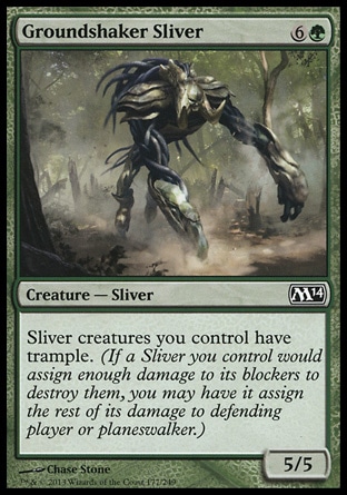 MTG: 2014 Core Set 177: Groundshaker Sliver 