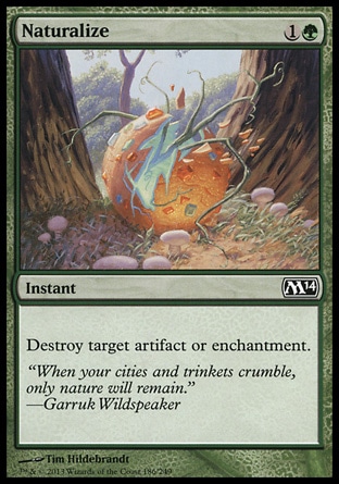 MTG: 2014 Core Set 186: Naturalize 