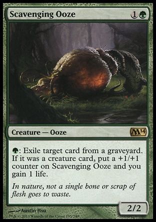MTG: 2014 Core Set 195: Scavenging Ooze 