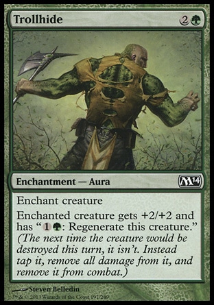 MTG: 2014 Core Set 197: Trollhide 