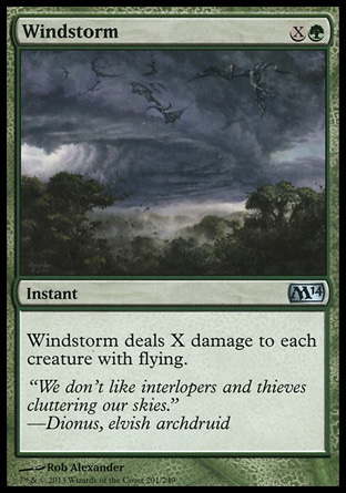 MTG: 2014 Core Set 201: Windstorm 