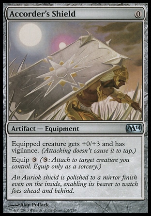 MTG: 2014 Core Set 204: Accorders Shield 