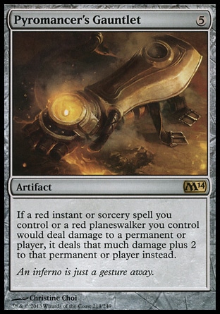 MTG: 2014 Core Set 214: Pyromancers Gauntlet 