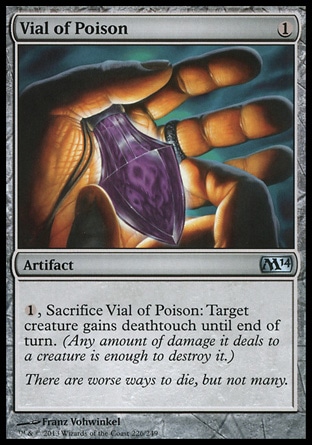 MTG: 2014 Core Set 226: Vial of Poison 