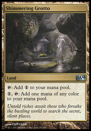 MTG: 2014 Core Set 229: Shimmering Grotto 