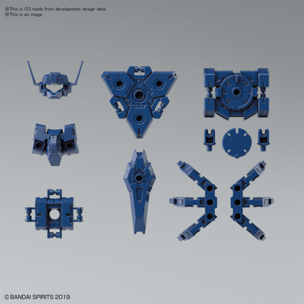 30 Minute Missions: OP-23 1/144 OPTION ARMOR FOR COMMANDER [RABIOT EXCLUSIVE / NAVY] 