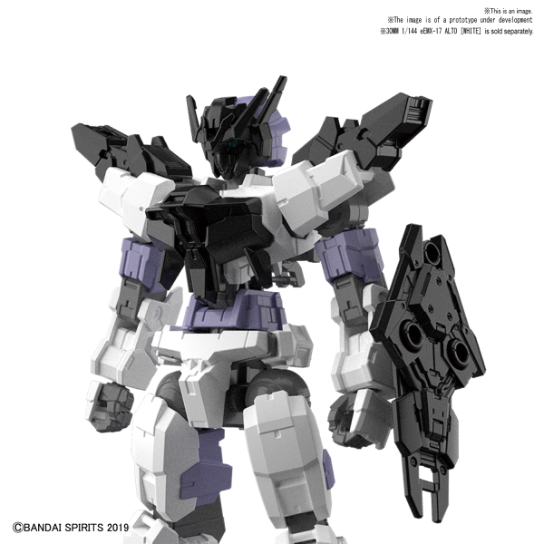 30 Minute Missions: OP-10 1/144 Option Armor for Commander Type (Alto Black) 