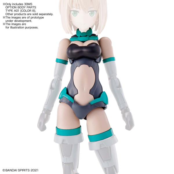 30 Minute Sisters: OB-02 Option Body Parts Type A01 [Teal] 