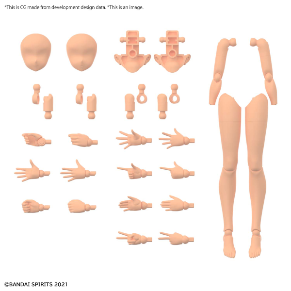 30 Minute Sisters: Option Body Parts Arm Parts & Leg Parts [Color C]   