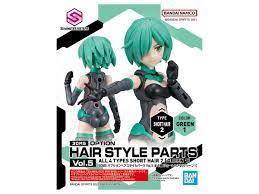 30 Minute Sisters: Option Hair Style Parts Vol. 5 Short 2 Green 1 