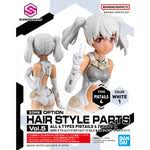 30 Minute Sisters: Option Hair Style Parts Vol. 5 Pigtails 4 (White 1)  