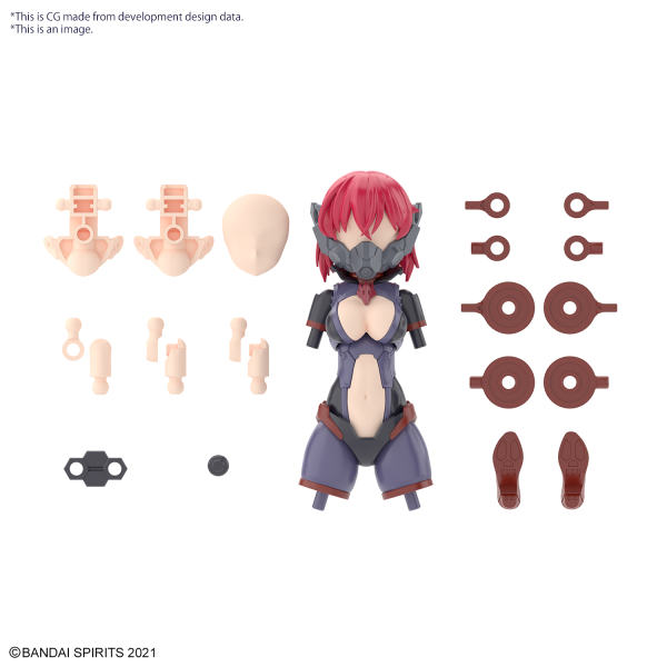 30 Minute Sisters: Option Parts Set 06 (Chaser Costume) [Colour A] 