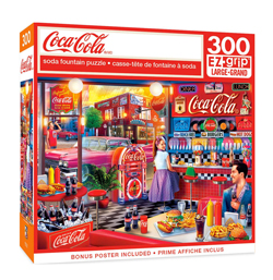 300 Piece Puzzle: Coca-Cola Soda Fountain 