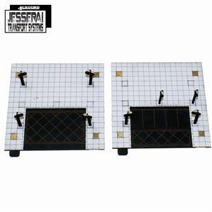 4Ground Miniatures: 10mm: Jesserai Transport Systems: 2x Parking/Dead Ends 