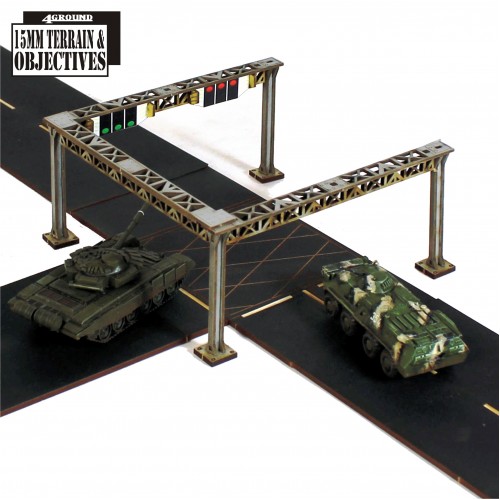 4Ground Miniatures: 15mm: Terrain: Gantries 