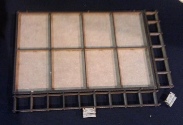 4Ground Miniatures: 28mm: Dead Mans Hand: The Sassy Gal Saloon Sub Base 