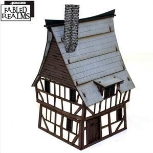4Ground Miniatures: 28mm Fabled Realms: Mordanburg Highstreet Building 3 