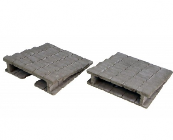 4Ground Miniatures: 28mm: Frozen City Ruins: Half-level Full Stairs 