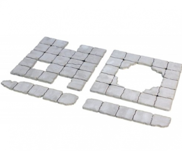 4Ground Miniatures: 28mm: Frozen City Ruins: Irregular Floors B 