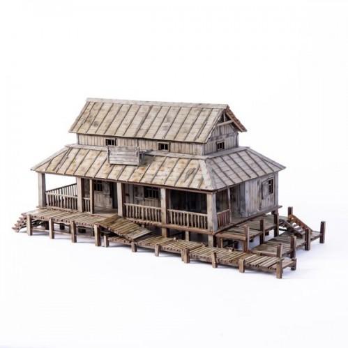 4Ground Miniatures: 28mm: Nanhai: Nanhai Trading Post 