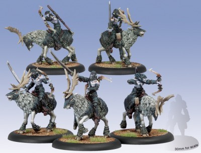 Hordes: Legion of Everblight (73071): Blighted Nyss Raptors Cavalry Unit 
