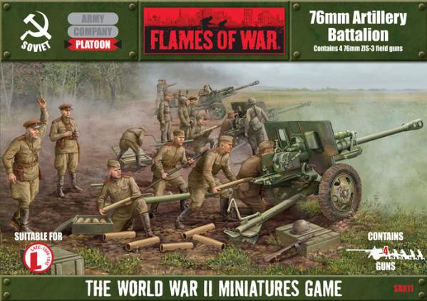 Flames of War: Soviet: Heavy Rocket Mortar Battery 