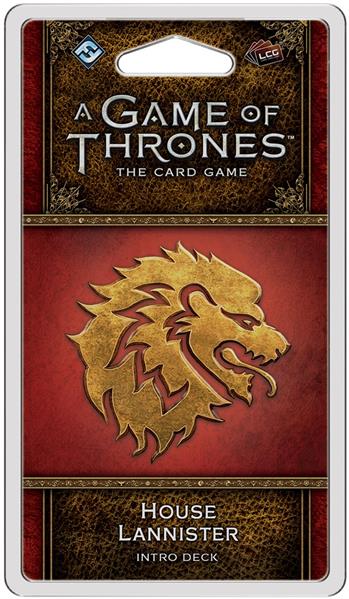 A Game of Thrones Card Game (2nd Edition): House Lannister Intro Deck 