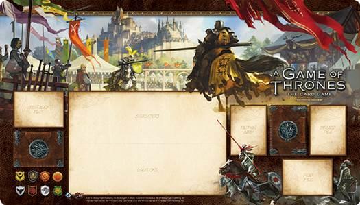 A Game of Thrones Card Game (2nd Edition): Knights of the Realm Playmat 